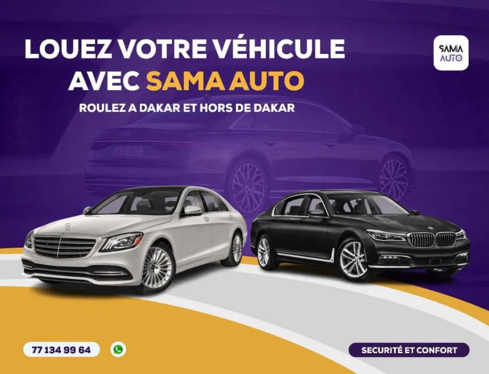 Affiche publicitaire Sama Auto (deuxième visuel)
