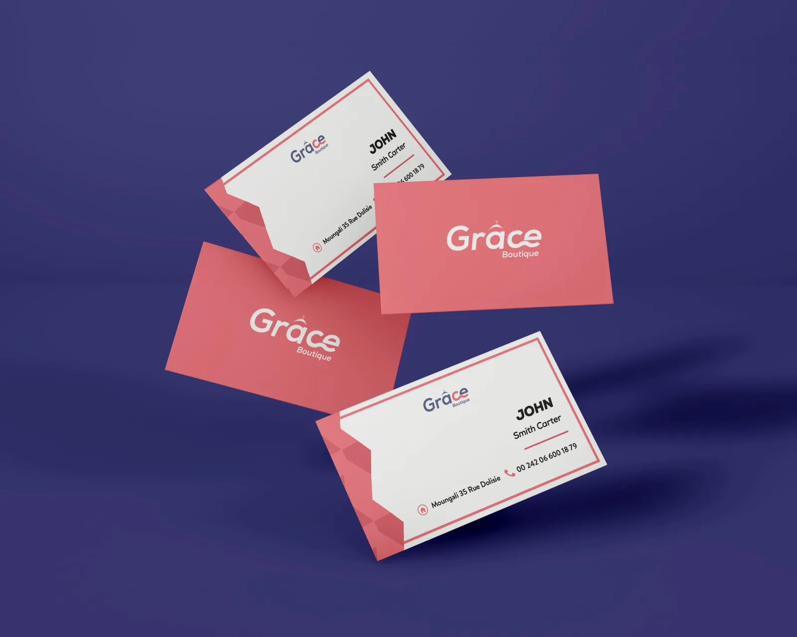 Carte de visite Grace Boutique